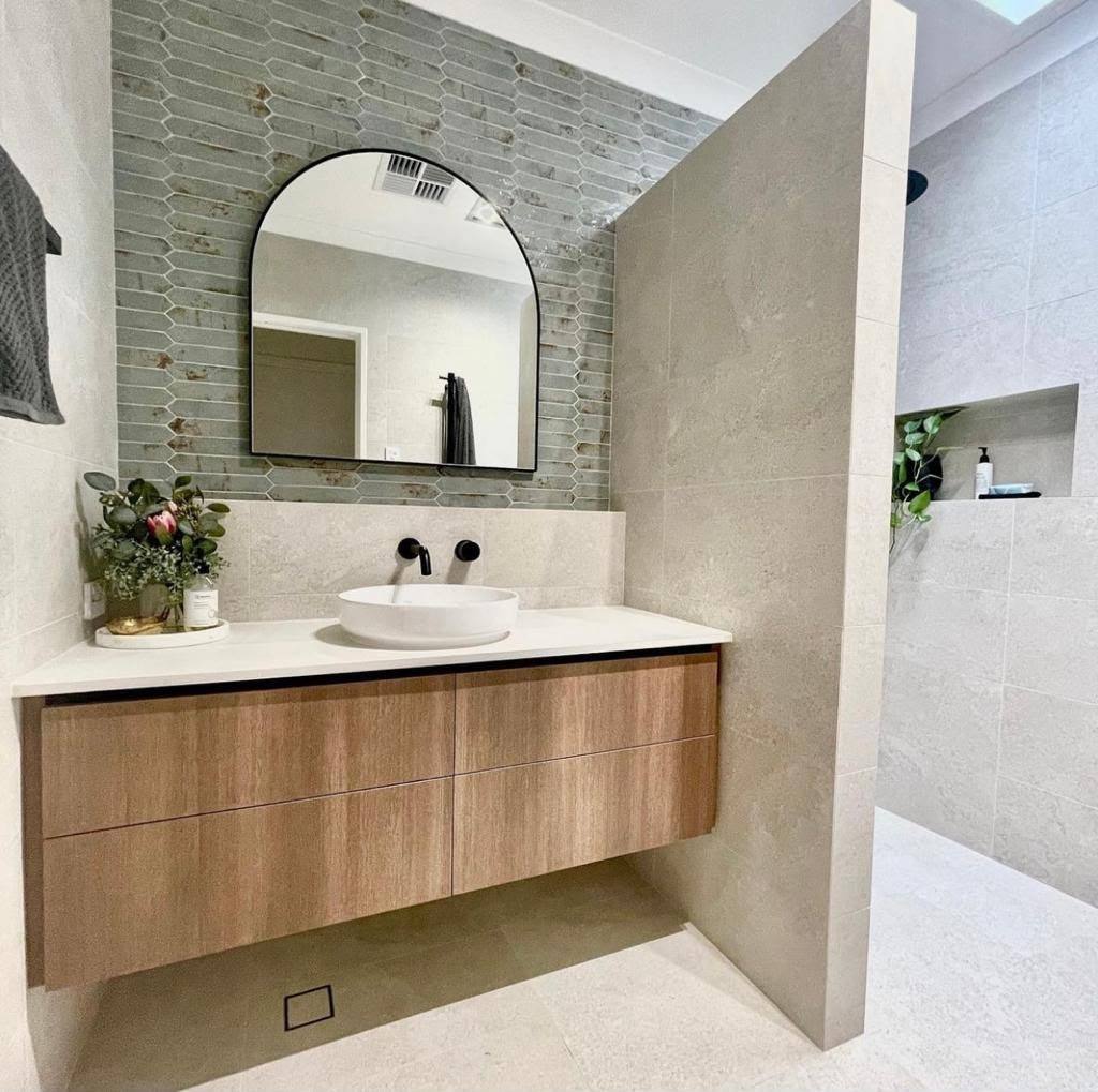 Completed bathroom renovation by INNA GROUP, Sydney